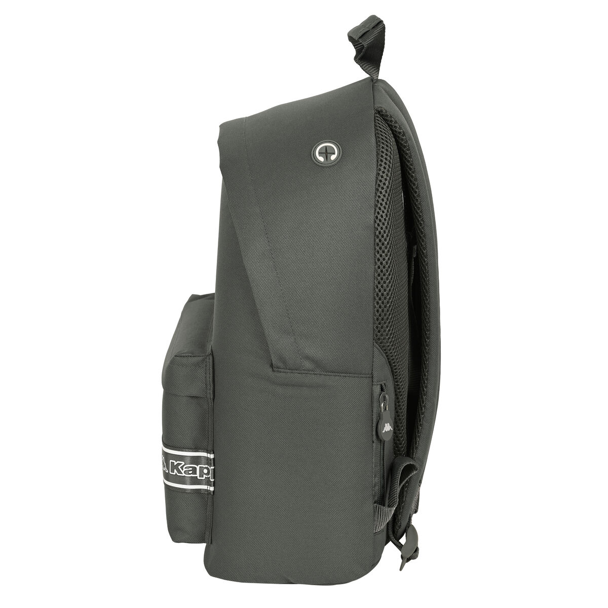 Skolebag Kappa 31 x 41 x 16 cm Grå
